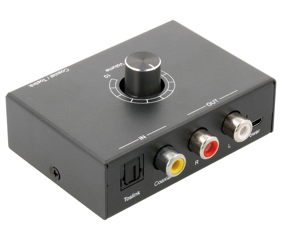 [MOL-ACTV141] ACTV141 - Convertidor de Audio Digital a Analógico con control volumen