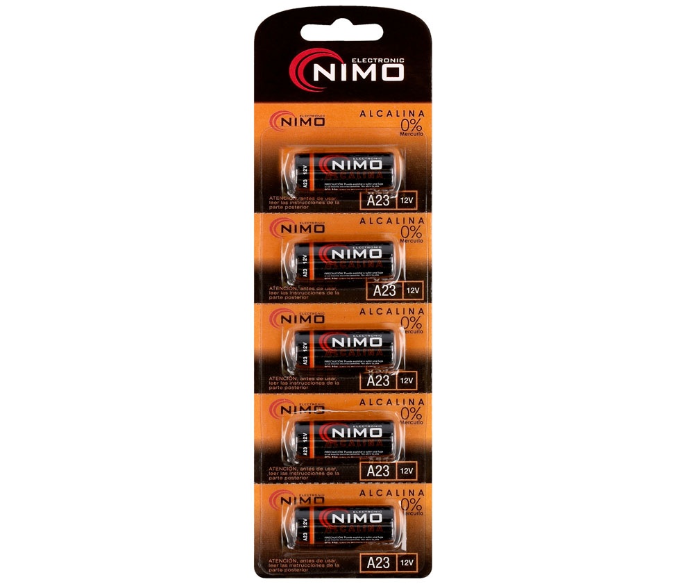 [MOL-PAL041] PAL041 - Pila Alcalina A23, LR23, L1028, 12V/45mAh