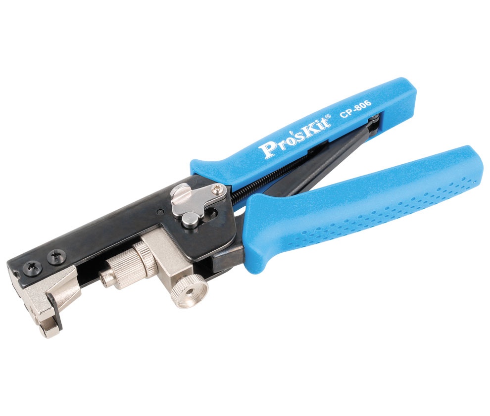 HRV8969 - Crimpadora por compresión para coaxiales RG6, RG58, RG59