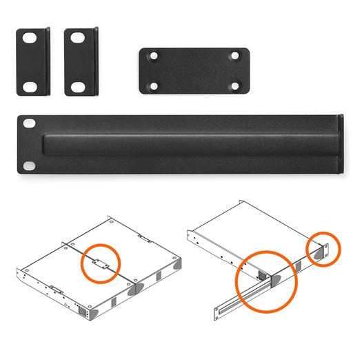 [MG-MCH-88801] RACK MOUNT KIT HALF RACK