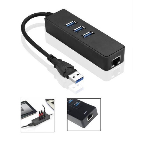 [ET-MC-USB3.0HUBWETH] MC-USB3.0HUBWETH
