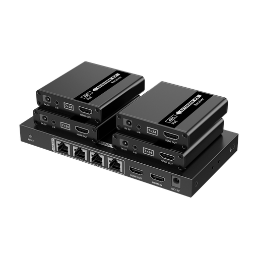 [V-HDMI-SPL-1x4-4K30-CAT6] HDMI-SPL-1x4-4K30-CAT6