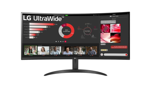 [M-1370447] LG 34WR50QC-B.AEU pantalla para PC 86,4 cm (34") 3440 x 1440 Pixeles UltraWide Quad HD LCD Negro