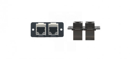 [M-940975] Kramer Electronics W4545(B) placa de pared y cubierta de interruptor Negro