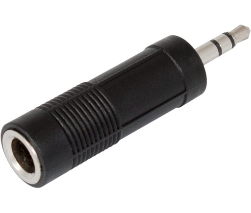 [MOL-CON307] CON307 - Adaptador Jack macho de 3,5mm a hembra 6,3mm estéreo