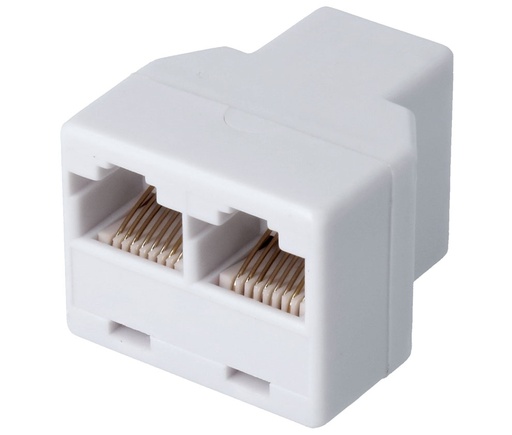 [MOL-CON079] CON079 - Adaptador RJ45 hembra a 2 hembras